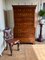 Antique Figured Mahogany Chest, 1700s 4