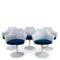 Tulip Armchairs by Eero Saarinen for Knoll International, 1970s, Set of 5 1