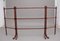 19th Century Mahogany Folding Towel Rail, 1870s 7