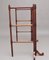 19th Century Mahogany Folding Towel Rail, 1870s 4