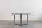Round Table with Steel Base and Glass Top by Giotto Stoppino, 1970s, Image 1