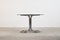 Italian Round Dining Table in Steel and Glass by Giotto Stoppino, 1970s 4