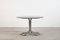 Italian Round Dining Table in Steel and Glass by Giotto Stoppino, 1970s 1