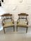Faux Birds Eye Maple Dining Chairs, 1920s, Set of 8 3