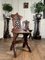 Antique Continental Walnut Hall Chairs, 1800s, Set of 2 8