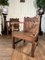 Antique Oak Hall Chairs, 1900s, Set of 2 4