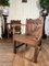 Antique Oak Hall Chairs, 1900s, Set of 2, Image 4