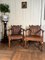 Antique Oak Hall Chairs, 1900s, Set of 2 3