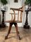 Antique Desk Chair from Howard & Sons, 1890s 5
