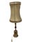 Vintage Brass Lamp with Lampshade, Image 4