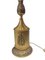 Vintage Messing Lampe mit Lampenschirm 7