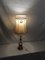 Lampe Vintage en Laiton avec Abat-jour 13