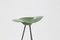 Green Stool in French Resin by Jean Raymond Picard, 1955, Image 6