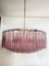 Large Murano Glass Chandelier from Mazzega, 1990, Image 5