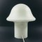 Large German Striped Glass Mushroom Table Lamp from Peill & Putzler, 1970s 2