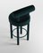 Collector Moca Bar Chair in Boucle Night Blue by Studio Rig, Image 4