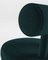 Collector Moca Bar Chair in Boucle Night Blue by Studio Rig, Image 2