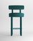 Collector Moca Bar Chair in Boucle Ocean Blue by Studio Rig 1