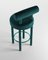 Collector Moca Bar Chair in Boucle Ocean Blue by Studio Rig, Image 4
