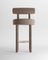 Collector Moca Bar Chair in Boucle Brown by Studio Rig 1