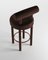 Collector Moca Bar Chair in Boucle Dark Brown by Studio Rig, Image 4