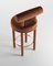 Collector Moca Bar Chair in Boucle Burnt Orange von Studio Rig 4