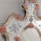 Specchio veneziano in vetro di Murano "San Giorgio" dei Fratelli Tosi, Immagine 2