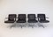 Chaises de Conférence de Delta Group, 1960s, Set de 4 1