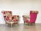 Armchairs with Rubelli Fabric, 1940s, Set of 2 4