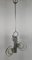 Italian Hanging Lamp in Chrome and Glass, 1970s, Image 1