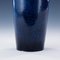 Mid-Century Ceramic Vase in Midnight Blue from Ruscha Pottery, 1970s, Image 9