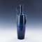 Mid-Century Ceramic Vase in Midnight Blue from Ruscha Pottery, 1970s 3