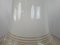 Lámpara italiana con forma de campana de cristal de Murano, años 70, Imagen 4