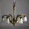 Art Deco Chandelier in Bronze by Hetier & Vincet, 1930s 1