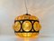 Caged Amber Glass Pendant Lamp by Nanny Still for Raak, 1960s 3