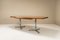 Desk in Walnut and Cast Aluminum by Osvaldo Borsani for Tecno, Italy, 1950s 2