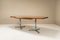 Schreibtisch aus Nussholz & Aluminiumguss von Osvaldo Borsani für Tecno, Italien, 1950er 2