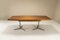 Desk in Walnut and Cast Aluminum by Osvaldo Borsani for Tecno, Italy, 1950s 1