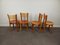 Stühle aus Bergkiefernholz, 1980er, 4 . Set 17