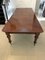 Victorian Figured Mahogany Extending Dining Table, 1850s 1