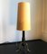 Lámpara de mesa trípode vintage, años 50, Imagen 6
