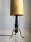 Lámpara de mesa trípode vintage, años 50, Imagen 3