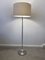 Vintage Floor Lamp with Fabric Shade from Erco, Germany, 1960s 2