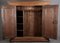 Antique Frankfurt Wave Cabinet in Oak, 1750 31