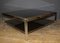 Square Coffee Table in Chrome and Brass, 1970s, Image 6