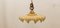 Handkerchief Glass Suspension with Brass Frame, Image 13