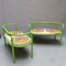 Locus Solus Benches with Cushions by Gae Aulenti, Set of 2, Image 7