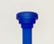 Postmodern Blue Glass Candleholder, 1990s 12