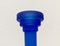 Postmodern Blue Glass Candleholder, 1990s 15