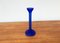 Postmodern Blue Glass Candleholder, 1990s 9